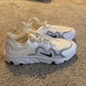 White Nike sneakers